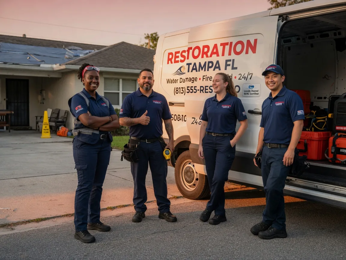 Water Damage Restoration company in Lewistown, OH